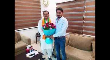 शाहनगर: शाहनगर में भारतीय जनता पार्टी ने श्री सुलभ उरमलिया को मंडल अध्यक्ष नियुक्त किया