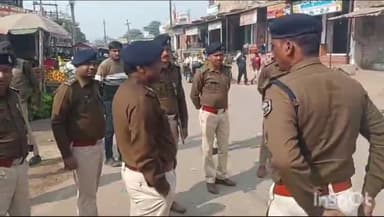 शिवहर: एसपी शैलेश कुमार सिन्हा ने पिपराही चौक का किया दौरा, विधि व्यवस्था का लिया जायजा