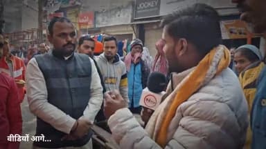 पार्षद संजीव गुप्ता ने बड़े बाज़ार के बीच सड़क में लगाई दुकान जाम में फसी जानता