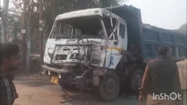 रामनगर: बिछलखा मोड के पास डंपर ने ट्रैक्टर ट्राली में मारी टक्कर, टक्कर से दो लोग घायल, एक व्यक्ति जिला अस्पताल रेफर