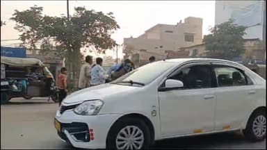 नागौद: सतना में पन्ना नाका के पास दोपहिया वाहनों की हुई टक्कर, एक युवक घायल