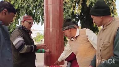 #काकोरी ट्रेन #एक्शन के नायकों बिस्मिल जी,अशफाक उल्ला खाँ जी और रोशन सिंह जी के #बलिदान #दिवस पर #नमन किया।