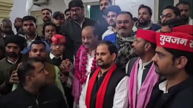 झांसी: झांसी सर्किट हाउस पहुंचे समाजवादी पार्टी के प्रदेश अध्यक्ष ने संभल को लेकर दिया बड़ा बयान