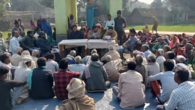 पूरनपुर: चलतुआ गांव को दूसरी जगह बसाने के लिए राजस्व और वन विभाग की संयुक्त टीम ने शुरू किया सर्वे