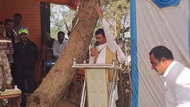 बाबई: प्रदेश कांग्रेस कमेटी के पूर्व सचिव यशवंत राजपूत ने मुख्यमंत्री मोहन यादव को 'पर्ची वाला मुख्यमंत्री' कहा