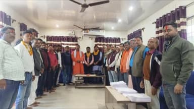 सिकटी: उत्तरी मंडल में लगातार दूसरी बार मंडल अध्यक्ष मनोनीत हुए महेश साह, कार्यकर्ताओं ने दी बधाई