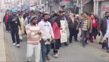 जहानाबाद: शहर में बाल विज्ञान शोध कार्यक्रम के लिए निकाली गई विज्ञान रैली, कार्यक्रम की जानकारी दी गई