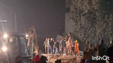 ਐਸਏਐਸ ਨਗਰ ਮੁਹਾਲੀ: ਮੋਹਾਲੀ ਦੇ ਪਿੰਡ ਸੁਹਾਣਾ ਦੇ ਵਿੱਚ ਤਿੰਨ ਮੰਜ਼ਿਲਾ ਇਮਾਰਤ ਗਿਰਨ ਨੂੰ ਲੈਕੇ ਆਪ ਦੇ ਵਿਧਾਇਕ ਕੁਲਵੰਤ ਸਿੰਘ ਵਲੋਂ ਪਤਰਕਾਰਾਂ ਨੂੰ ਦਿੱਤੀ ਜਾਣਕਾਰੀ