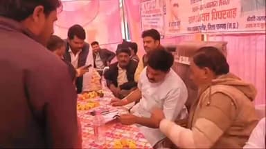 गुनौर: पिपरवाह व टोराह में जन कल्याण अभियान के तहत शिविर का हुआ आयोजन, विधायक डॉ. राजेश वर्मा और मंडल अध्यक्ष रहे मौजूद