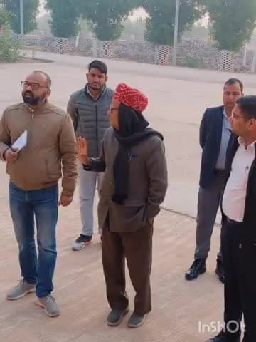 नागौर: राजस्थान सरकार के धरोहर संरक्षक प्राधिकरण अध्यक्ष औंकारसिंह लखावत नागौर के दौरे पर रहे