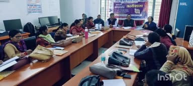 लखीसराय: जिला मुख्यालय परिसर स्थित बाल विकास निगम के सभागार में कार्यशाला का किया गया आयोजन