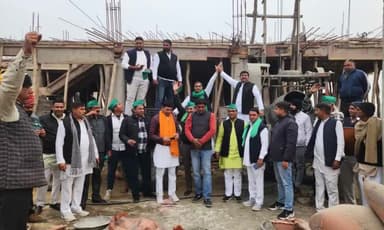 गाजियाबाद : सन सिटी बिल्डर का निर्माण कार्य बन्द कराया।
Ghaziabad : Construction work of Sun City Builder stopped.
@Bhartiya_Kisan_Sangatghan 
#भारतीय_किसान_संगठन