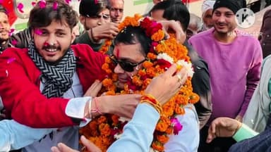 अंबाह: मध्य प्रदेश सहकारिता समिति कर्मचारी महासंघ के प्रदेश अध्यक्ष बी एस चौहान का अंबाह में जोरदार स्वागत