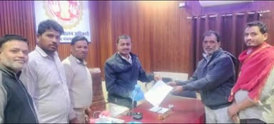 जबेरा: जबेरा बस स्टैंड के व्यापारियों ने तहसीलदार सोनम पांडे को ज्ञापन सौंपा, रखीं मांगें