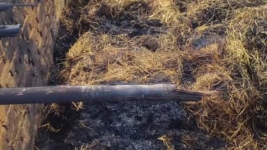 सरिया: अमनारी के चौराटांड में घर में लगी आग, धान समेत सामान जलकर हुआ नुकसान