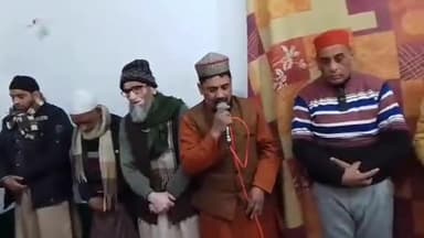 मुरादाबाद: पीरगेब मोहल्ले में नूरानी महफिल का आयोजन किया गया