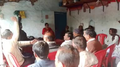 विभूतिपुर: विभूतिपुर के नरहन में भाकपा माले प्रखंड कमिटी की विस्तारित बैठक हुई