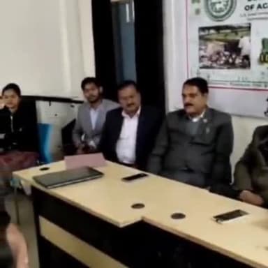 कानपुर: कृषि एवं प्रौद्योगिकी विश्वविद्यालय में राष्ट्रीय किसान दिवस का आयोजन किया गया