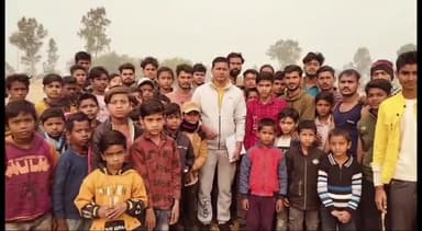 शाहनगर: पवई विधानसभा के दनवारा में फौजी पिता-पुत्र की जोड़ी बन रही है मिसाल