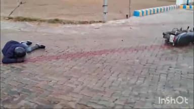 रायबरेली: बदई के पुरवा के पास बाइक सवार अनियंत्रित होकर गिरा, प्राथमिक उपचार के लिए सीएचसी ले जाया गया