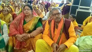 खबर औरैया से भागवत आचार्य ने सुनाई श्री कृष्ण जन्म की कथा पंडाल में गूंजे नंद के आनंद भयो जय कन्हैया लाल के भजन