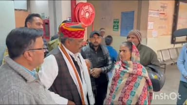 नागौर: खींवसर विधायक रेवंतराम डांगा ने नागौर के जेएलएन अस्पताल का किया औचक निरीक्षण, व्यवस्थाओं का लिया जायजा