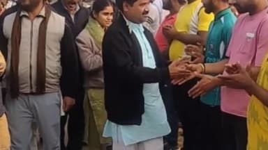 गुनौर: लुहरगांव में क्रिकेट टूर्नामेंट का हुआ आयोजन, विधायक राजेश वर्मा ने किया शुभारंभ