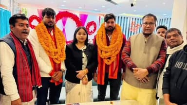 मोहनिया: विधायक संगीता कुमारी की उपस्थिति में मोहनिया नगर अध्यक्ष के लिए धीरज तिवारी व मध्य मंडल अध्यक्ष अविनाश सिंह कुशवाहा बने