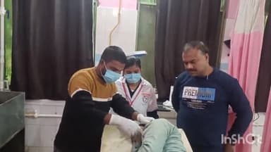 बांका: खड़हारा गांव के युवक का छत से गिरकर हुआ चोट, मायागंज रेफर