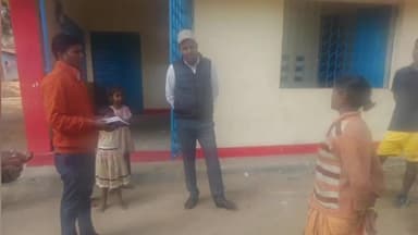 घाघरा: आदर पंचायत में आम बागवानी और आवास का वीडियो निरीक्षण किया गया