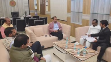 सिंगरौली: सिंगरौली को मिलेगा योग शिक्षक, योगा शिक्षक ने कलेक्ट्रेट में विधायक और कलेक्टर से की मुलाकात