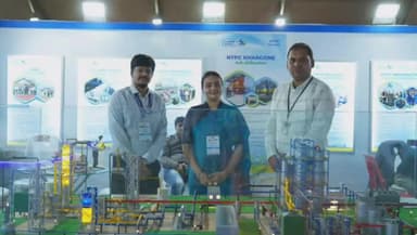 सिंगरौली: एनटीपीसी विंध्याचल ने भोपाल में 11वें भारत अंतर्राष्ट्रीय विज्ञान महोत्सव में प्रदर्शनी लगाई