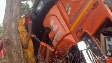 सिंगरौली: सिंगरौली जंगल में लकड़ी बिन रही महिला पर ट्रेलर पलटा, मौके पर मौत