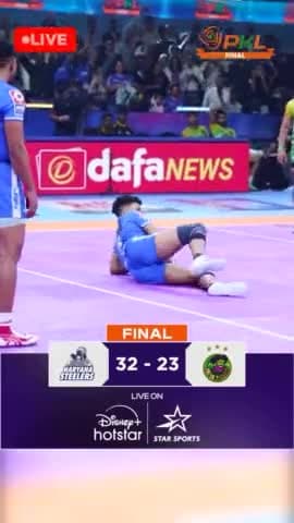 CONGRATULATIONS 
PKL-11 Champions 🏆 
"Congratulations #haryanasteelers on your incredible victory in the final! 
#pkl