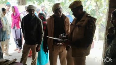 मखदुमपुर: सेरथुआ गांव में न्यायालय के आदेश पर पुलिस ने की कुर्की जप्ती