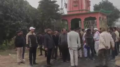 वारिसनगर: शेखोपुर में मुख्यमंत्री नीतीश कुमार की संभावित यात्रा की तैयारी का जायजा लिया जिला अधिकारी ने