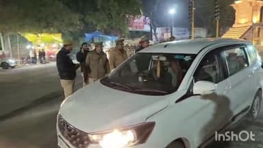 रायबरेली: रायबरेली शहर के विभिन्न चौराहों पर एसपी के निर्देश पर चला सघन चेकिंग अभियान,ब्रेथ एनालाइजर से शराबियों पर कसा गया शिकंजा