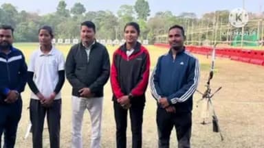 बुंडू: 38वें राष्ट्रीय खेलों के लिए सिल्ली और जोन्हा के तीरंदाजों का चयन