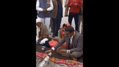 भदोही: सेमराध नाथ धाम में कल्पवास मेले का शुभारंभ, डीएम और एसपी ने किया पूजा-अर्चना