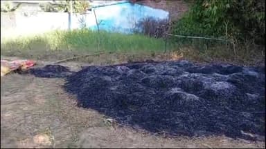 कुडू: जामुनटोली गांव में पुआल में आग लगने से एक व्यक्ति की जिंदा जलकर हुई मौत