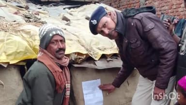 मखदुमपुर: टेहटा पुलिस ने फरार आरोपियों के घर इश्तहार चस्पा किए