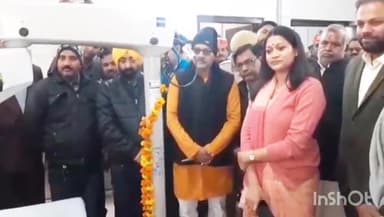 रायबरेली: सत्य नगर के समीप स्थित मोहन सिंह स्मारक नेत्र चिकित्सालय में डीएम ने माइक्रोस्कोप मशीन का उद्घाटन किया