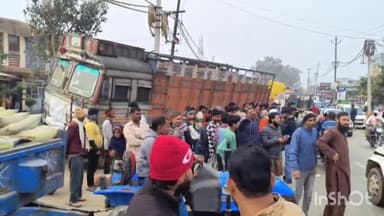 धौलाना: धौलाना कस्बे में सड़क पार कर रहे 7 वर्षीय मासूम बच्चे को ट्रक ने कुचला, मौके पर हुई दर्दनाक मौत