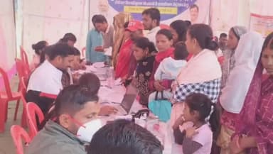 सिंगरौली: मुख्यमंत्री जन कल्याण अभियान के तहत वार्ड नंबर-39 में शिविर का हुआ आयोजन