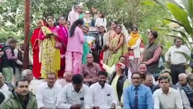 शाजापुर: लालघाटी के अंबेडकर पार्क में महिला शिक्षिकाओं का सम्मान, सावित्रीबाई फुले की जयंती मनाई