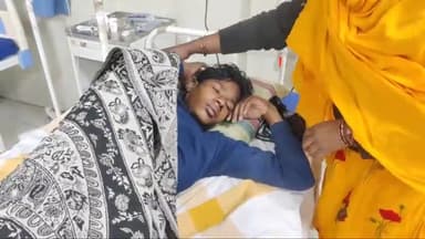 अररिया: रामपुर के समीप साइकिल सवार को बचाने के प्रयास में बाइक अनियंत्रित होकर सड़क पर फिसल गई, बाइक सवार युवक घायल