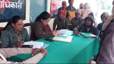 वारिसनगर: वारिसनगर थाना परिसर में भूमि विवाद के निपटारे को लेकर जनता दरबार का किया गया आयोजन