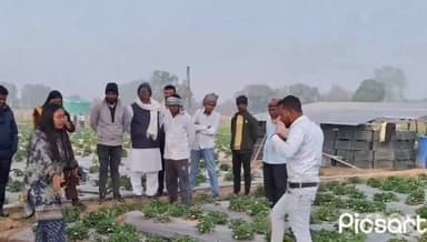 पिपरा: दूरदर्शन चैनल ने कौवाखोह और खड़ग़पुर गांव में गांव यात्रा कार्यक्रम का किया आयोजन