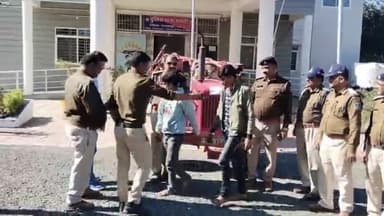 शाजापुर: मक्सी थाना पुलिस ने चोरी गया ट्रैक्टर बरामद किया, दो चोर गिरफ्तार