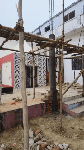 पहली बार गांव जगदीशपुर में हो रहा बारादरी का नव निर्माण @जगदीशपुर #सलोन #रायबरेली